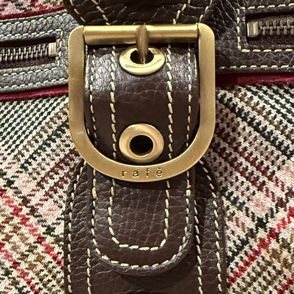 Anthropologie Rafe Plaid Bag - NWT - Picture 3 of 8
